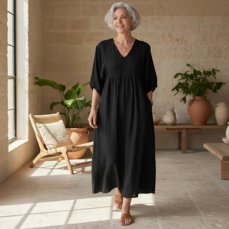 Hestia - Vestido Clássico Confortável