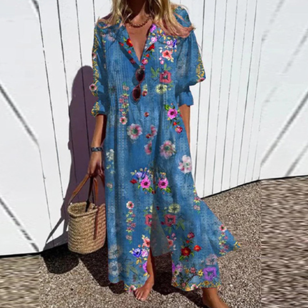 Isalie | Vestido Casual Sem Esforço – Move-se com Você, Ama Seu Corpo