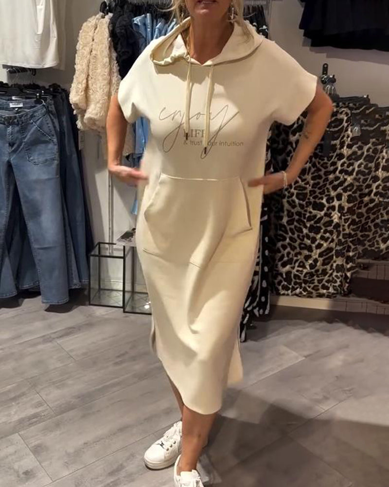 Bridget - Vestido Moletom Casual
