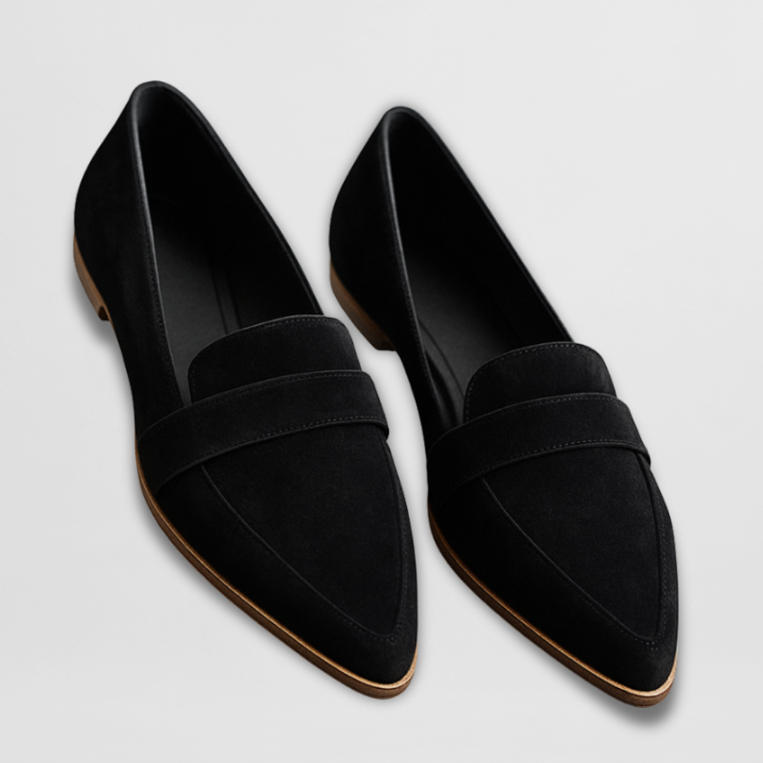 Claire™ | Mocassins Macios em Camurça