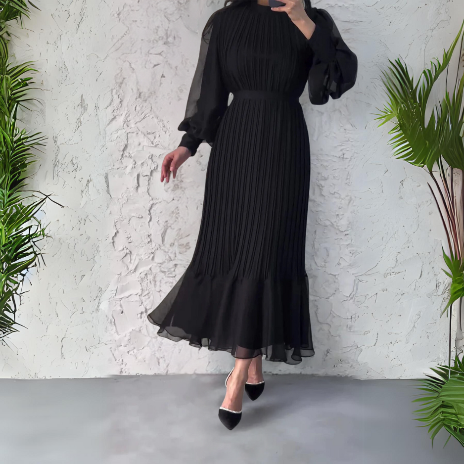 Hazel - Vestido Elegante Plissado