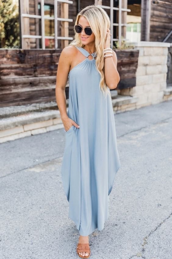 Jezrah - Vestido Halter Breeze