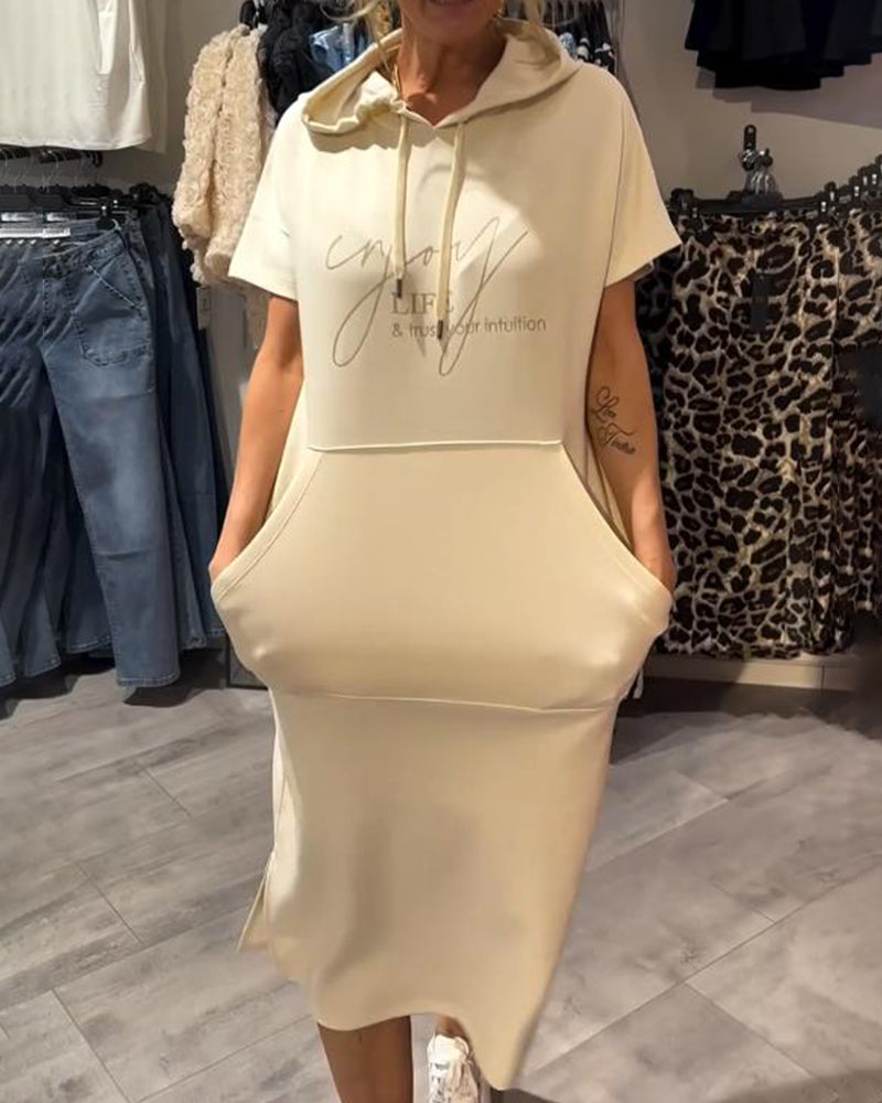 Bridget - Vestido Moletom Casual