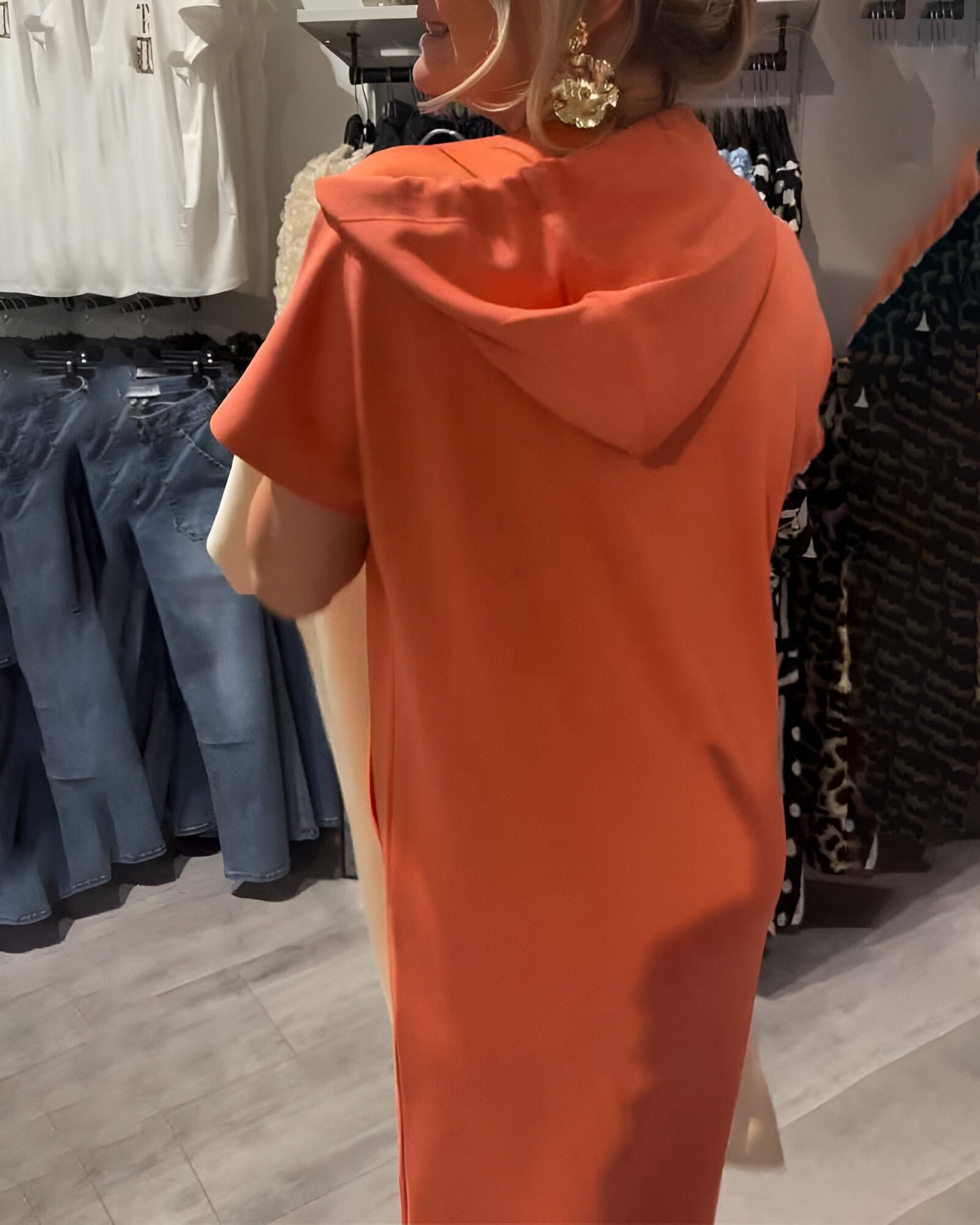 Bridget - Vestido Moletom Casual