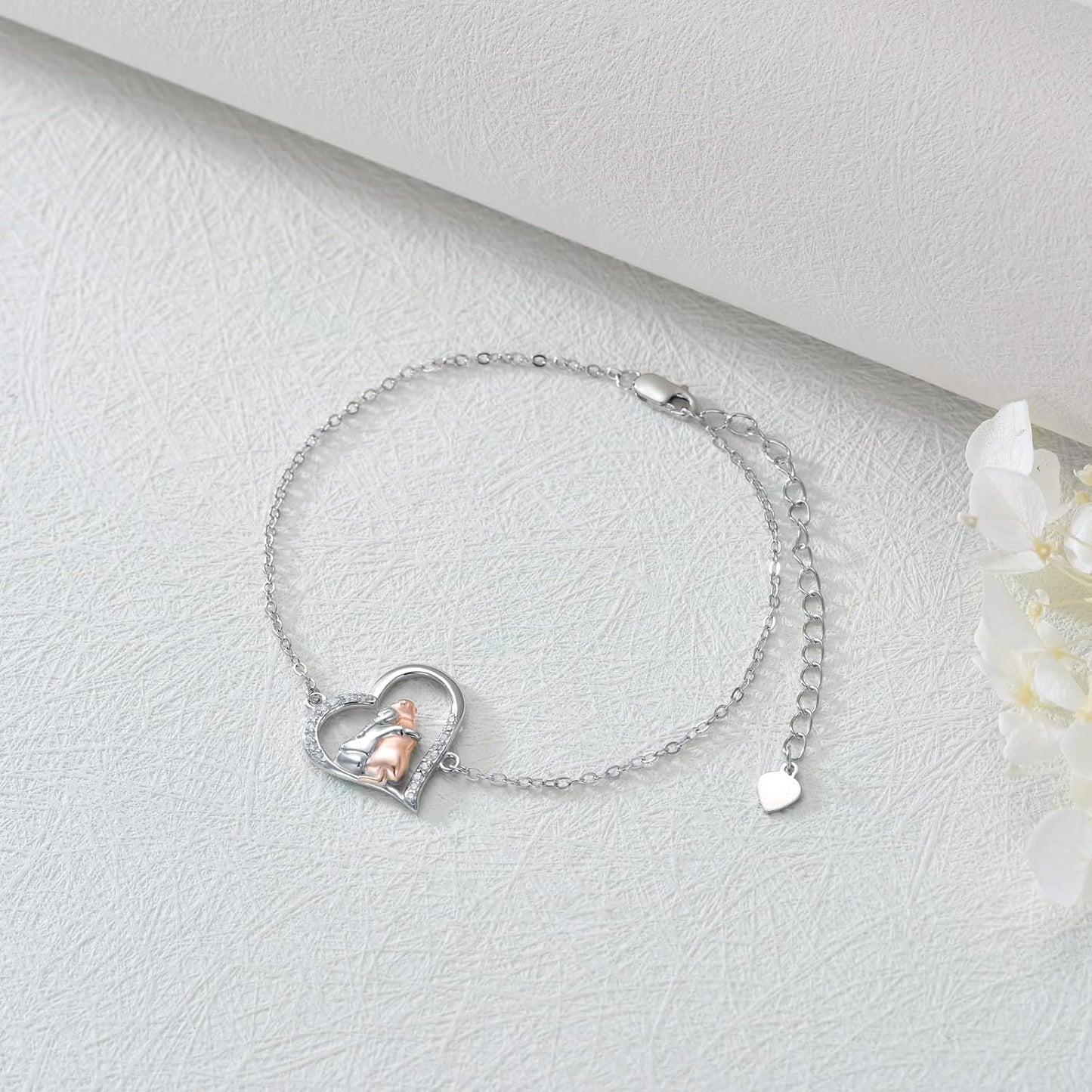 Pulseira de Abraço de Cachorrinho Fofa