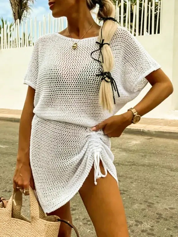 SANTANA™ - Vestido Casual de Verão com Decote Redondo