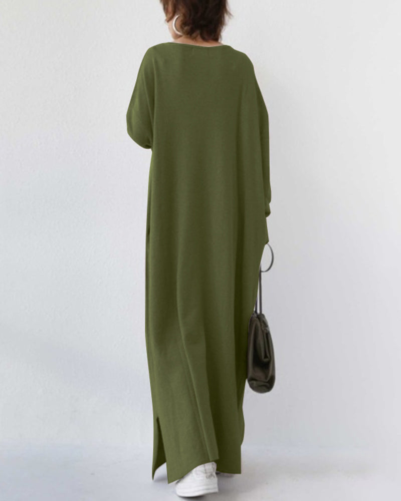 Eudora - Vestido V-Neck Elegante e Casual
