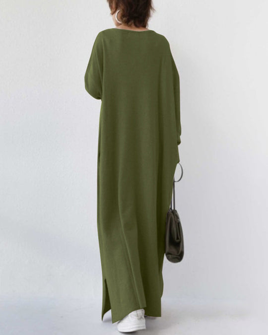 Eudora - Vestido V-Neck Elegante e Casual