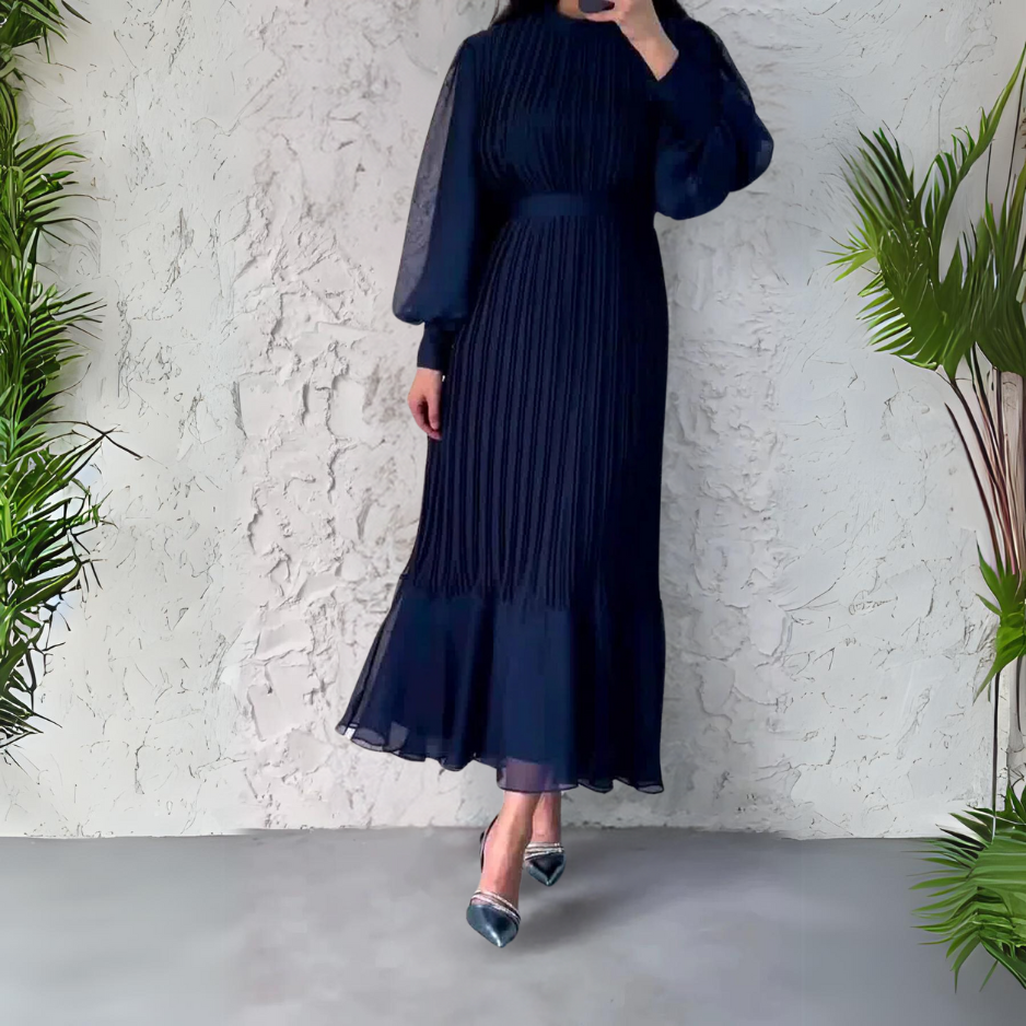Hazel - Vestido Elegante Plissado