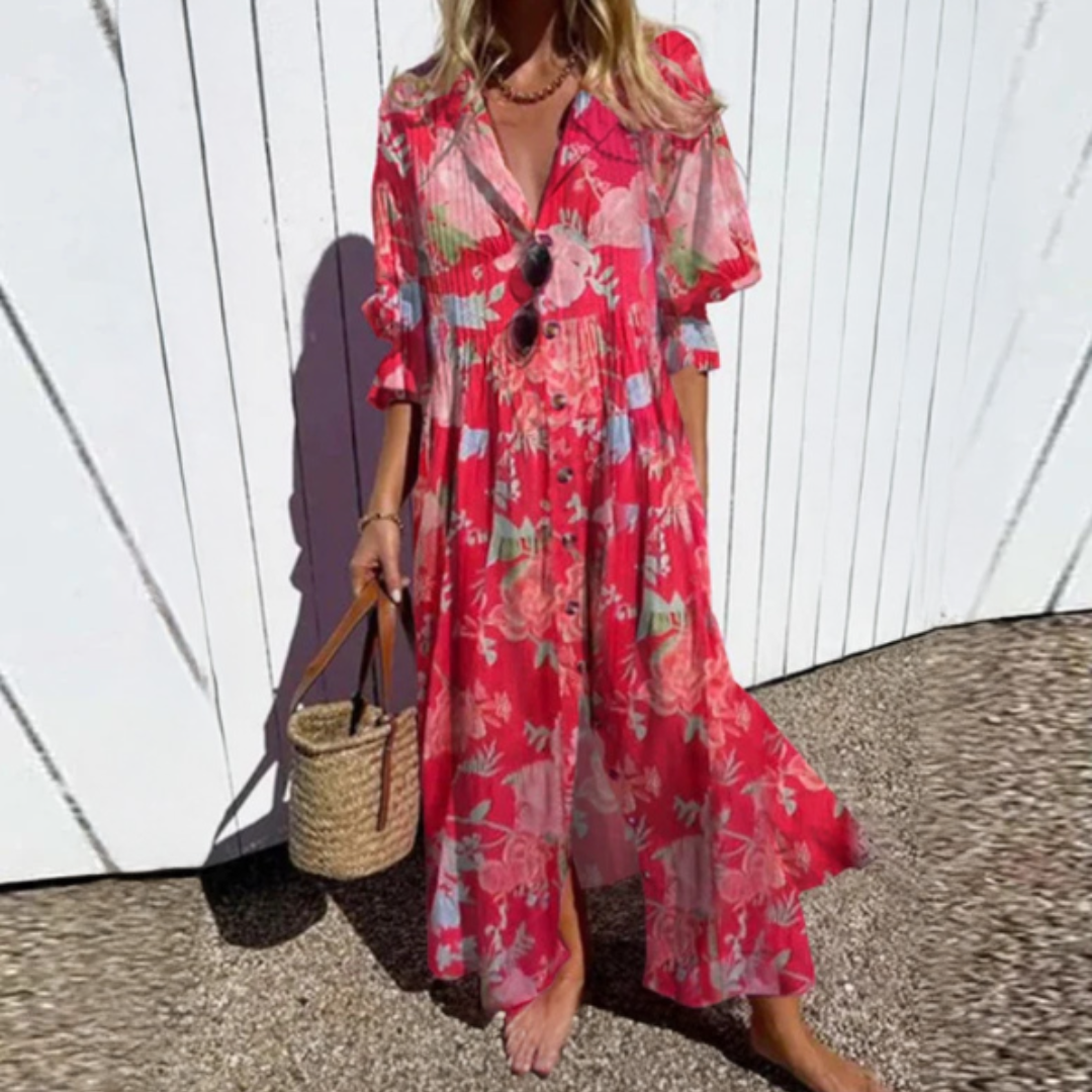 Isalie | Vestido Casual Sem Esforço – Move-se com Você, Ama Seu Corpo