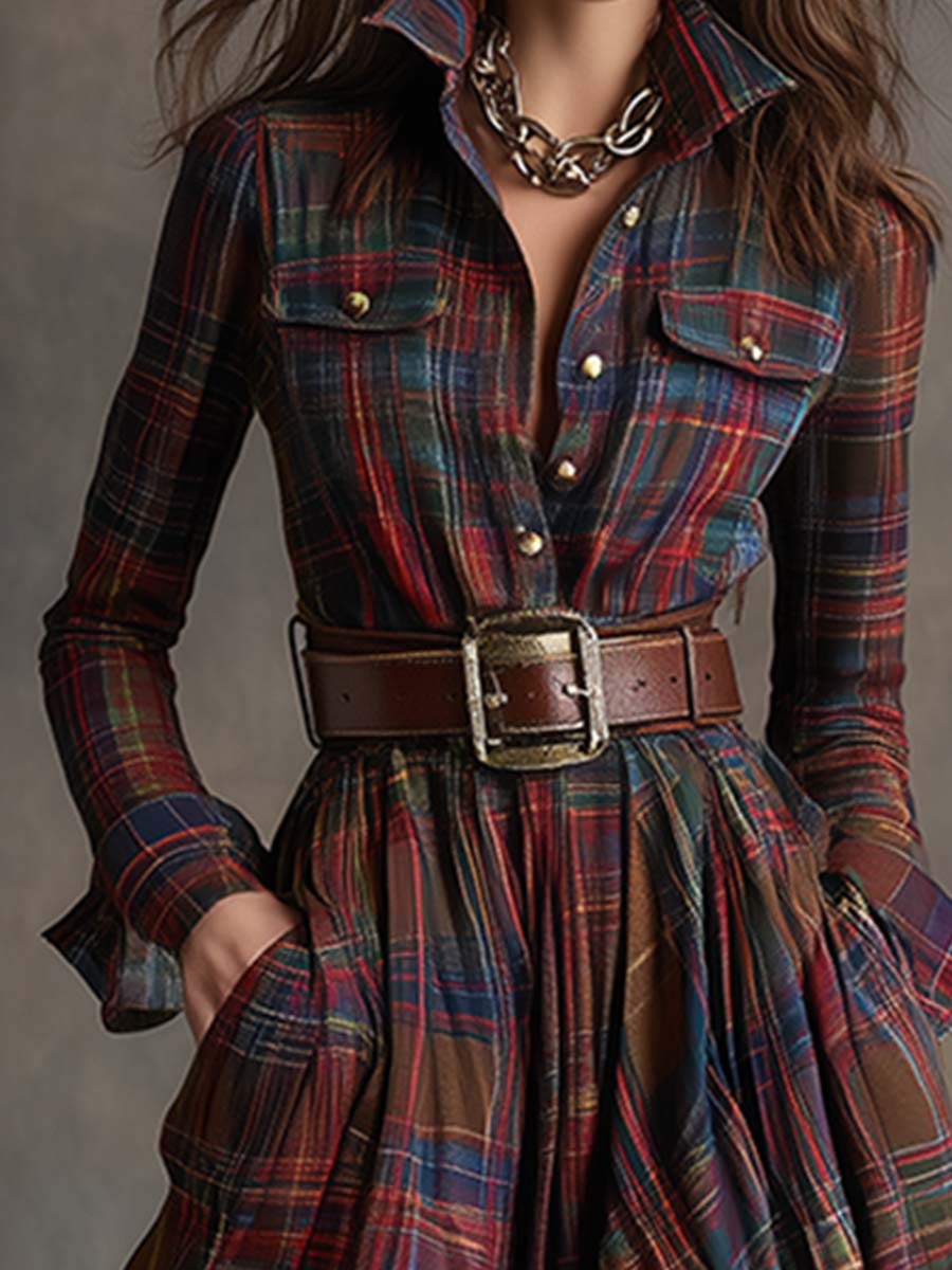 Scarlett | Vestido com Cinto