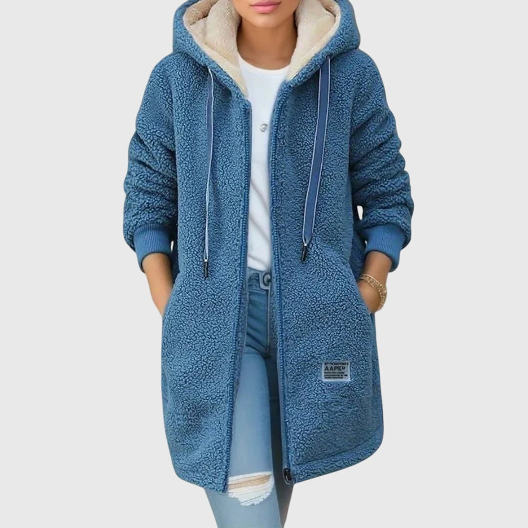 Glistra™ – Jaqueta de Fleece Feminina – Confortável e Estilosa