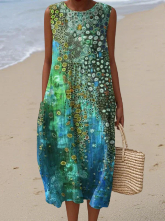 Vestido Midi Cara™ Reef