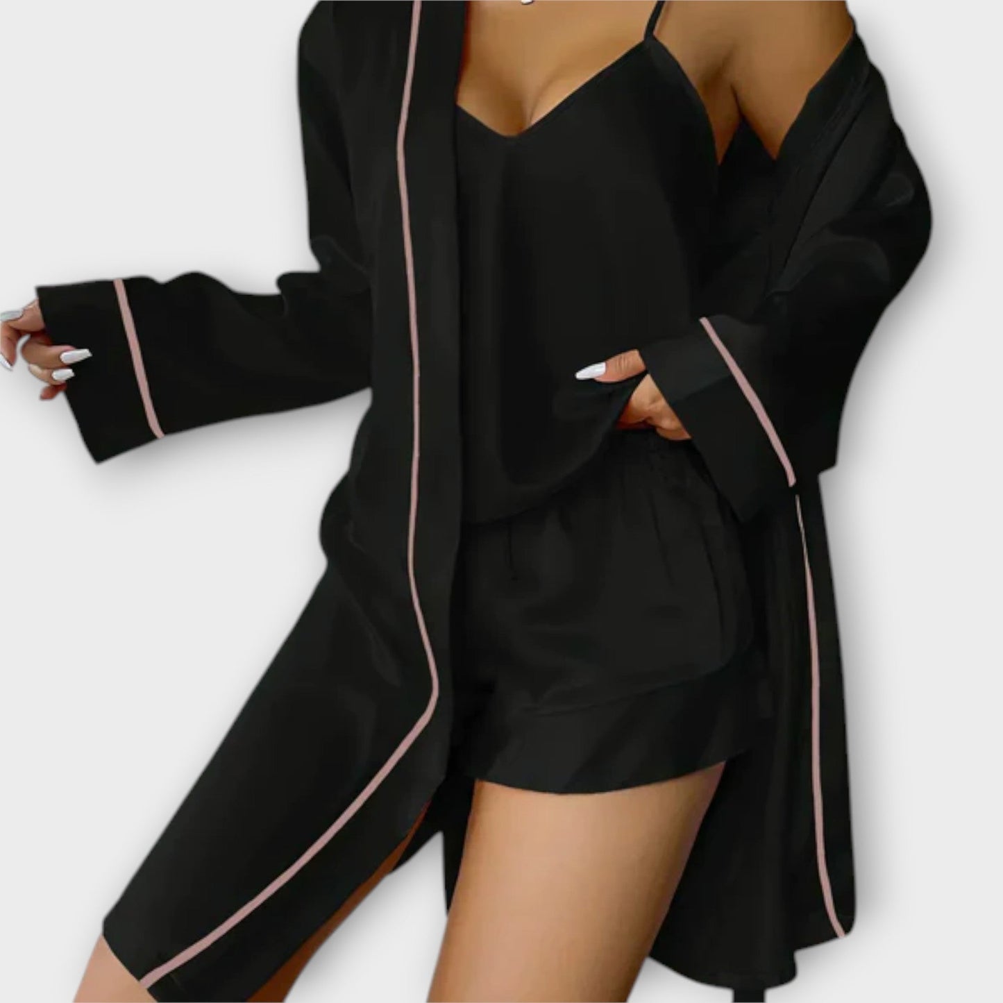Félicité – Conjunto de Pijama 3 Peças Confortável