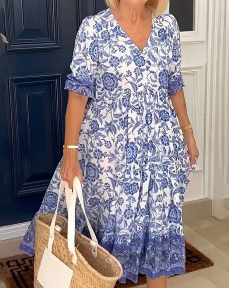 Isle | Vestido Maxi Boho - Beleza Sem Esforço