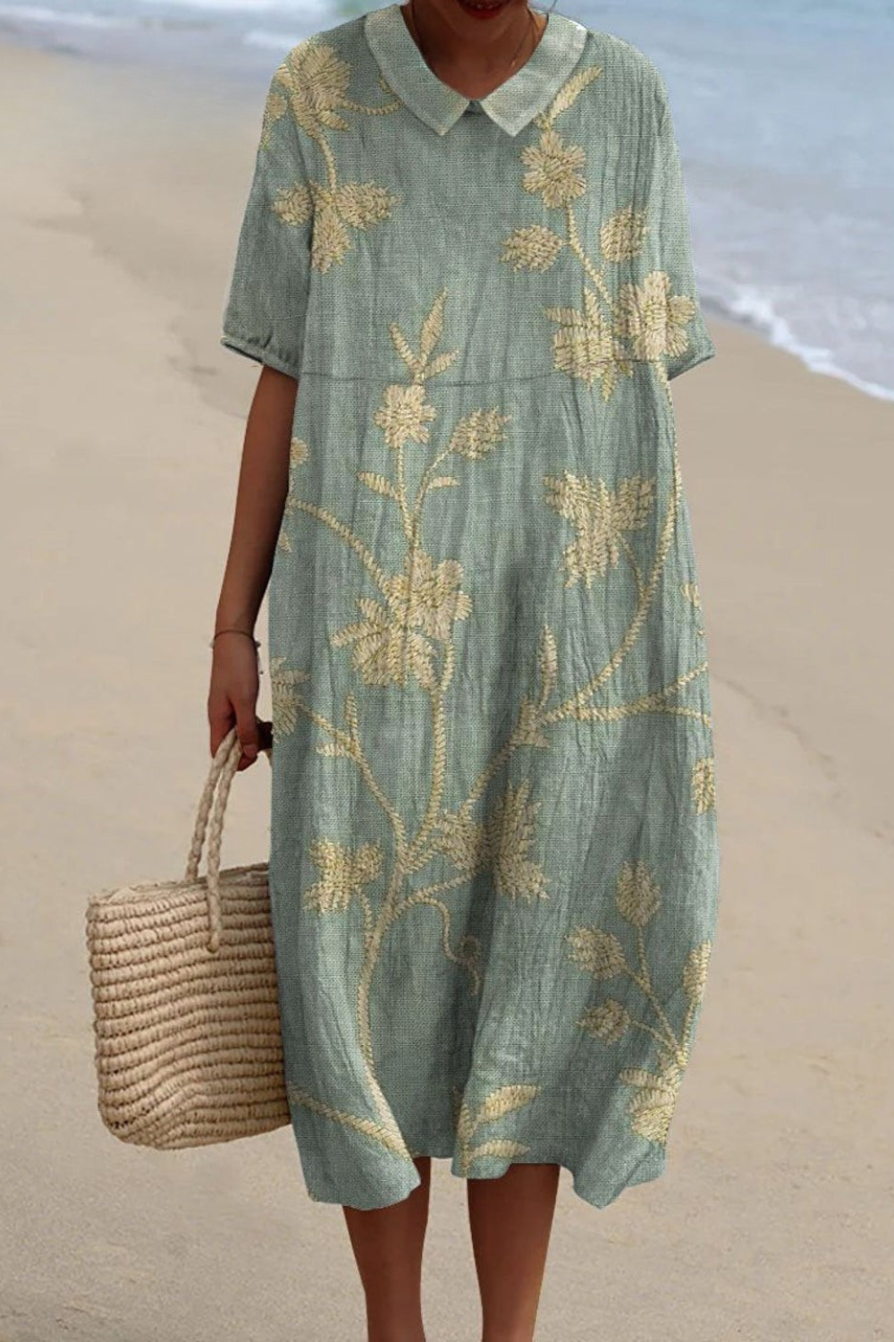 Merel - Vestido Floral Vintage