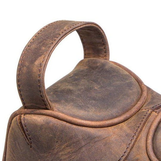 Necessaire de Couro Crazy Horse