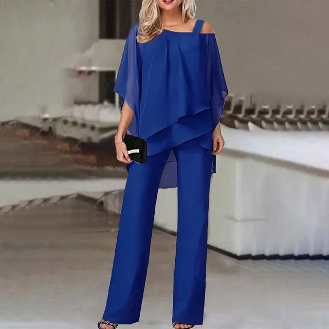 Lena – Conjunto Elegante de Duas Peças para Mulheres