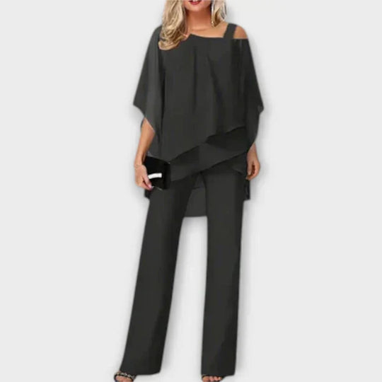 Chiffon Conjunto de para a Noite