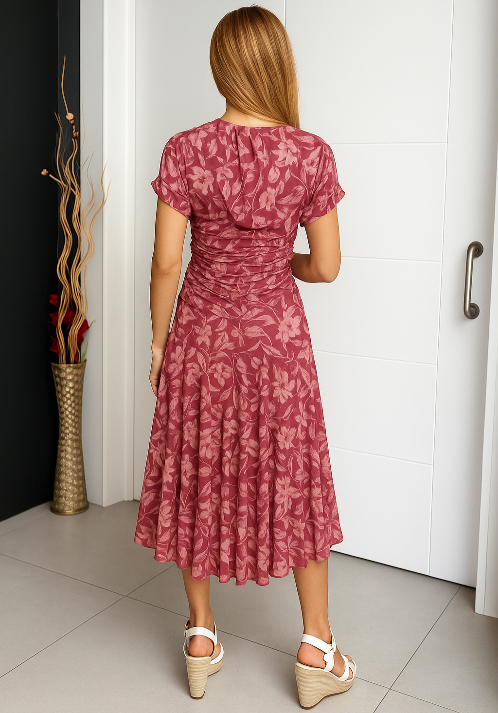 Flora Elegance™ | O vestido que celebra sua feminilidade