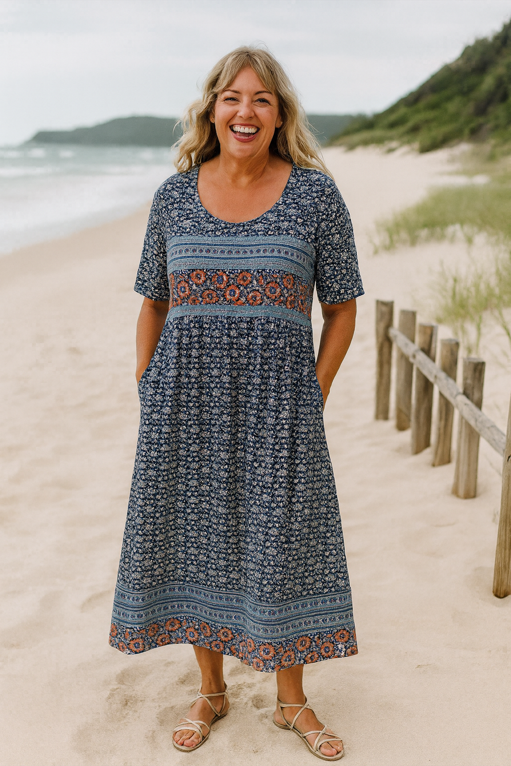 Calani | Vestido Midi do Dia a Dia – Conforto Sem Esforço, Confiança Atemporal
