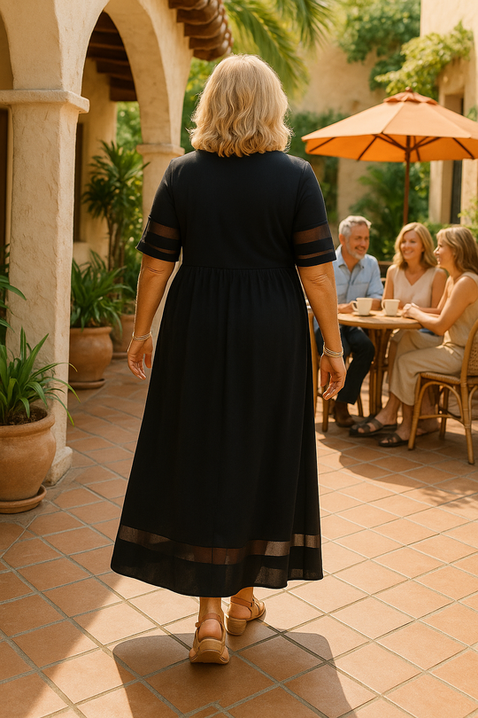 Alurea | Vestido Maxi Elegante – Conforto Atemporal, Confiança Sem Esforço