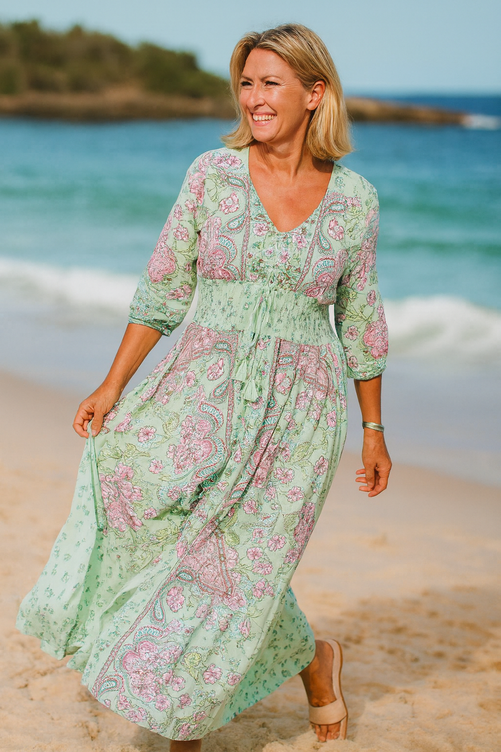 Kiama Vestido Maxi Boêmio