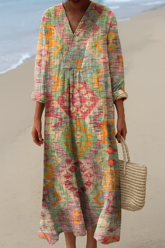 Virginia - Vestido Impresso Verão Brisa