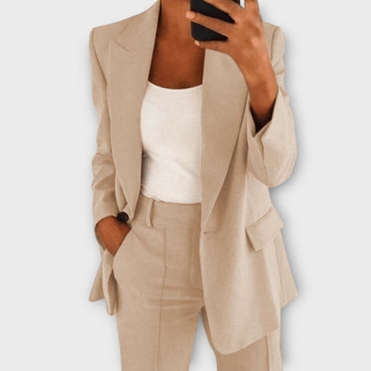 Aurora Conjunto Elegante de 2 Peças para Mulheres