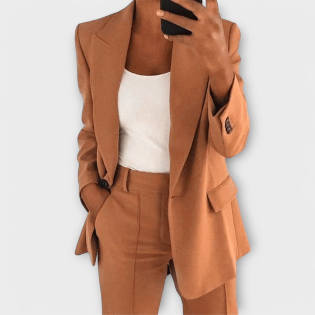 Aurora Conjunto Elegante de 2 Peças para Mulheres