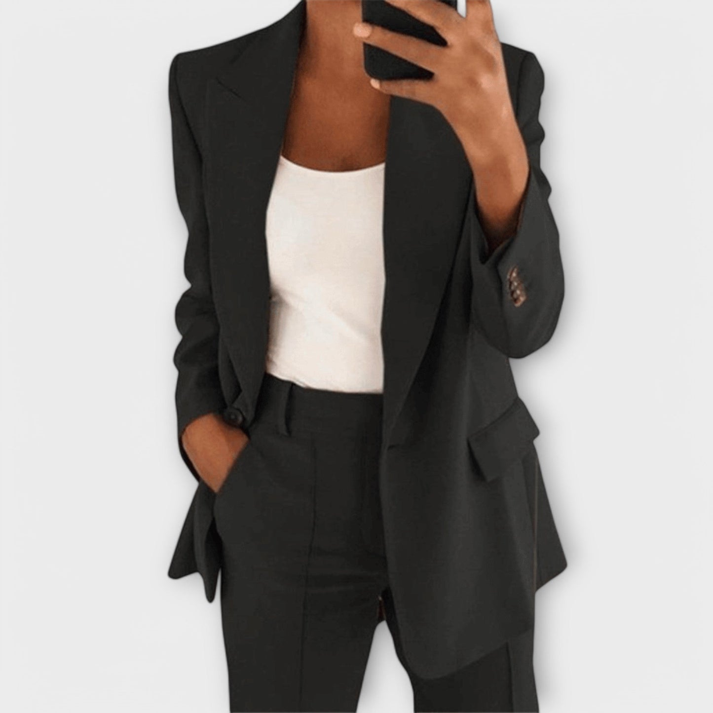 Aurora Conjunto Elegante de 2 Peças para Mulheres