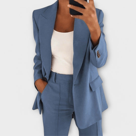 Aurora Conjunto Elegante de 2 Peças para Mulheres