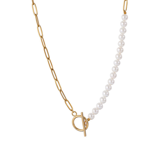 Conjunto de pérolas de água doce Marie-Caley