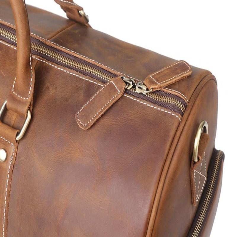 Bolsa de Viagem de Couro Legítimo