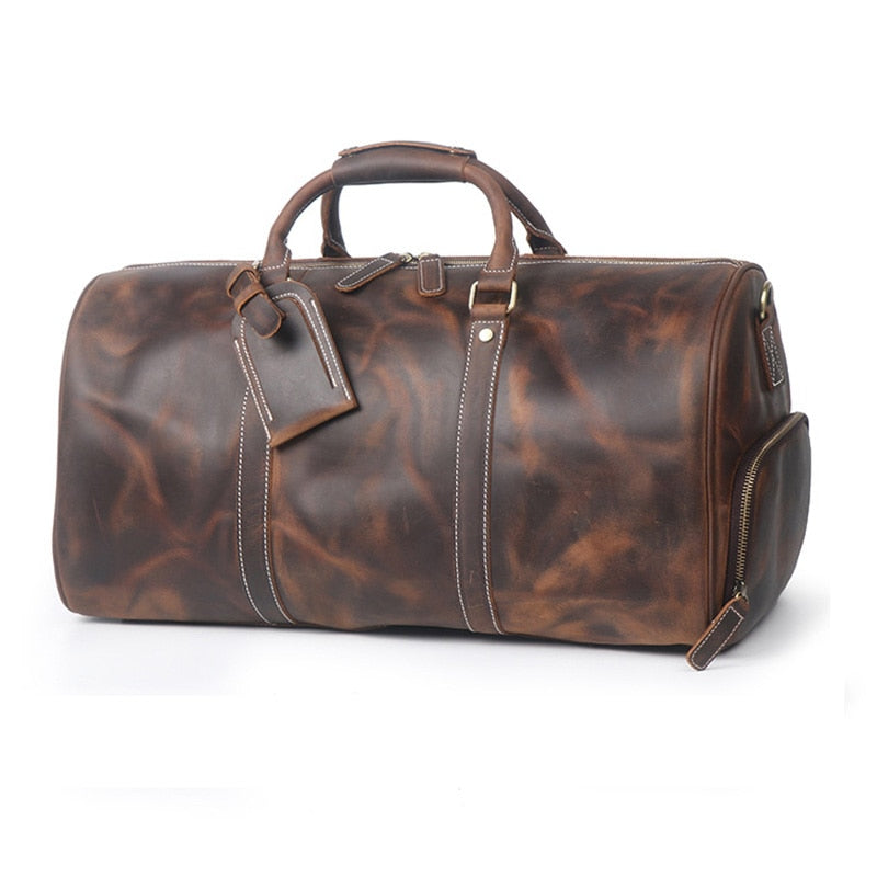 Bolsa de Viagem de Couro Legítimo
