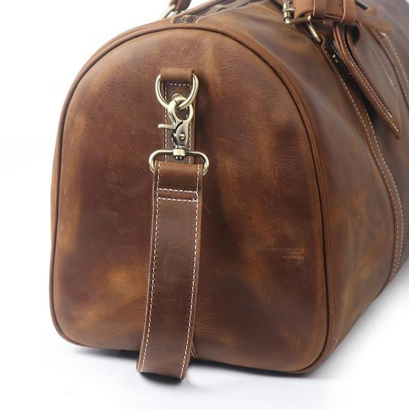 Bolsa de Viagem de Couro Legítimo