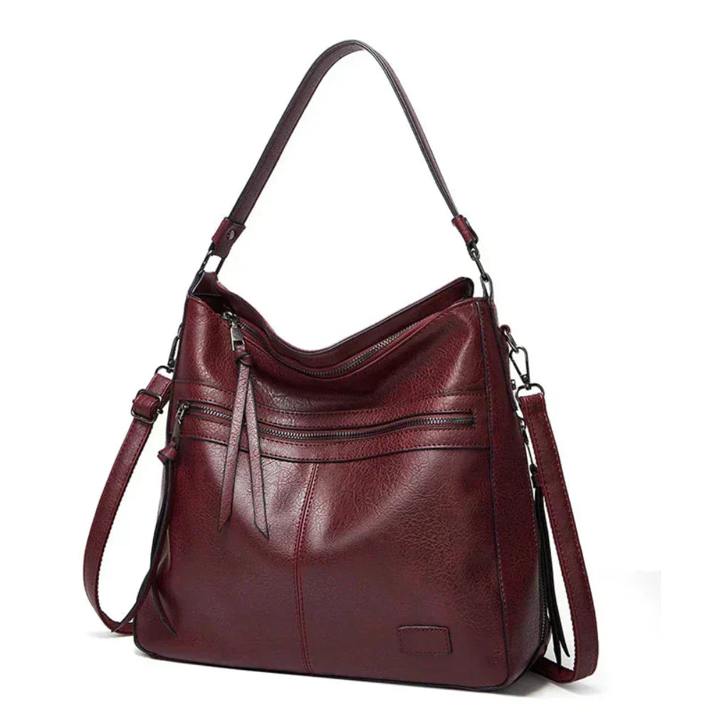 Frances - Luxuosa Bolsa de Couro Exquisita