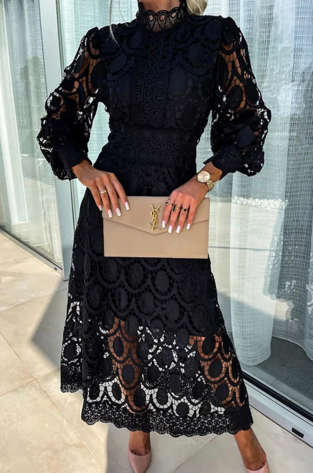 Amy | Vestido Elegante de Renda