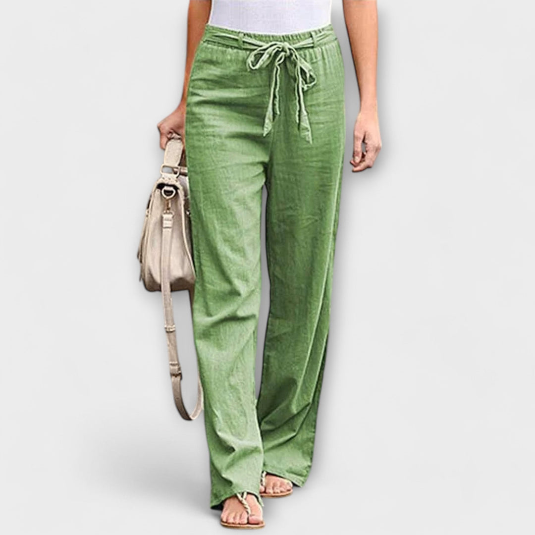 Aurora - Calça de Linho Leve