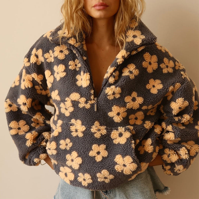 Blusa de Lã Quentinha Bloom