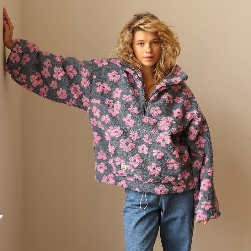 Blusa de Lã Quentinha Bloom
