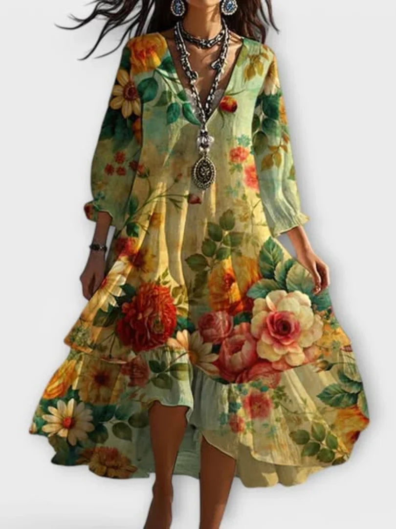 Marina | Vestido Floral Vintage