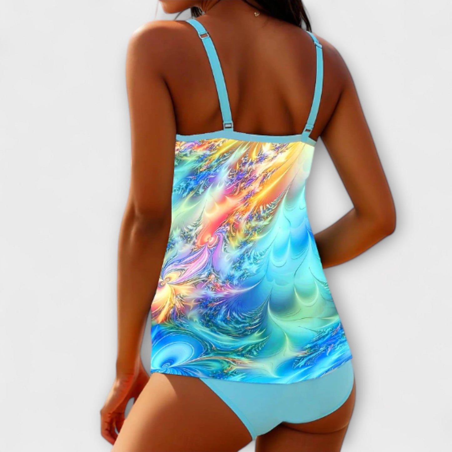 Imogen | Conjunto de Tankini em Duas Peças
