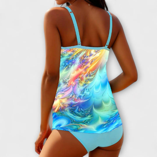 Imogen | Conjunto de Tankini em Duas Peças