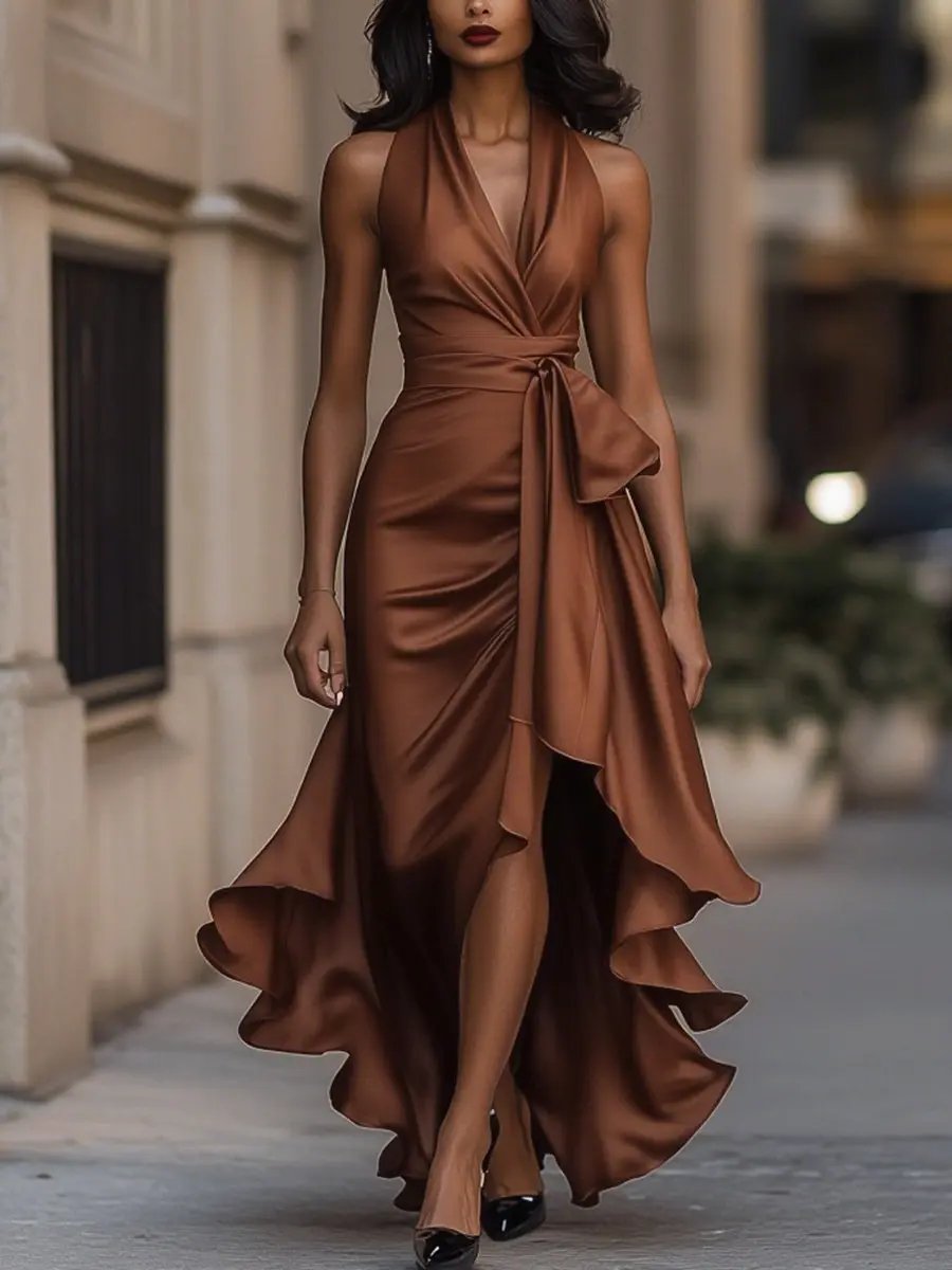 Nocturna - Vestido de Elegância Atemporal
