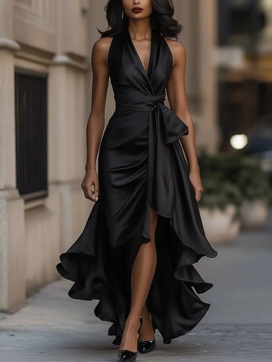 Nocturna - Vestido de Elegância Atemporal