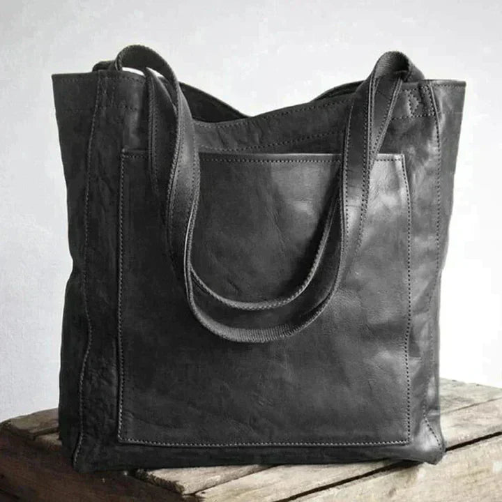 Giulia™ | Bolsa de Ombro de Couro Elegante