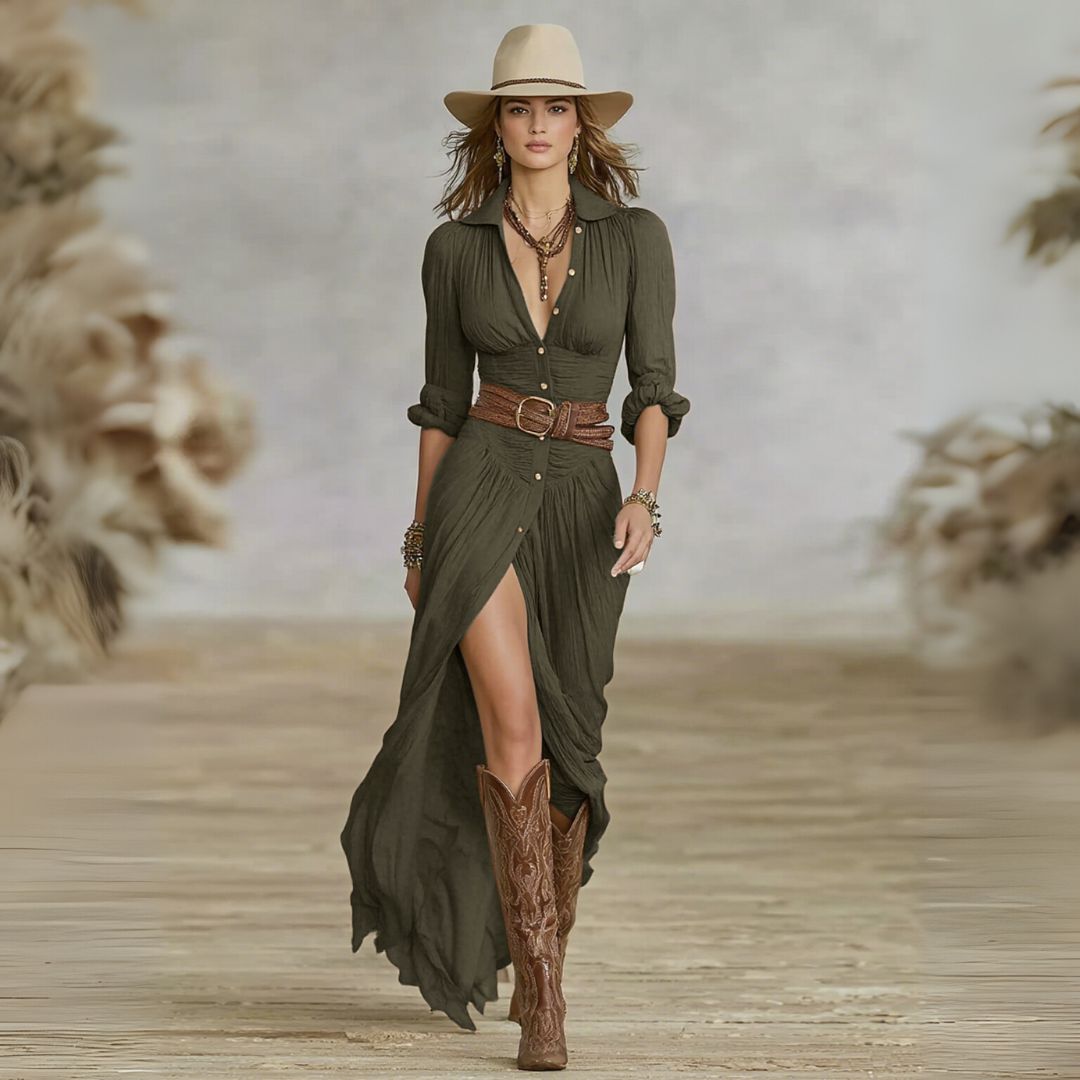 Hayley | Vestido com Cinto