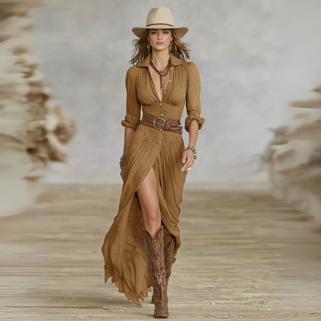 Hayley | Vestido com Cinto