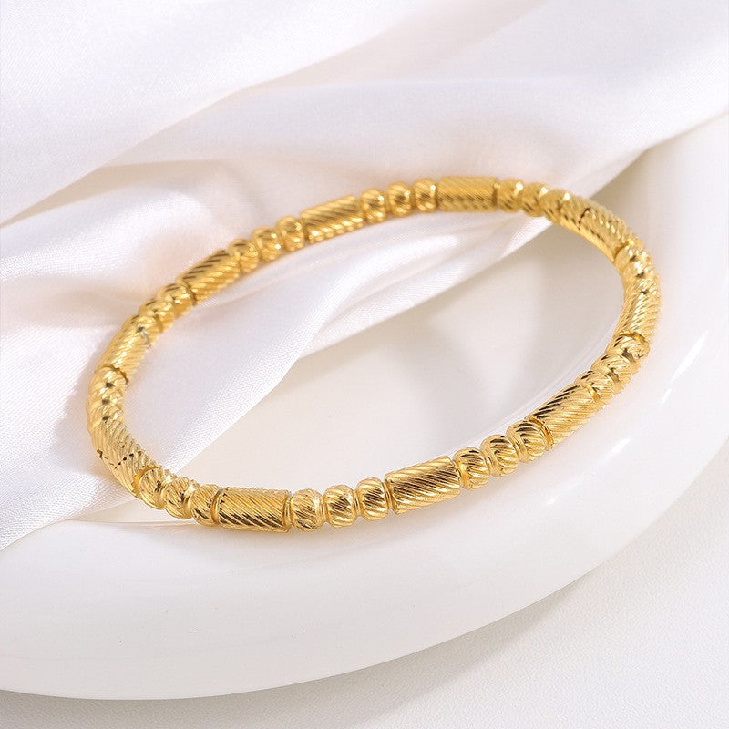 Pulseira Bruni Isavetta Dourada Elegante